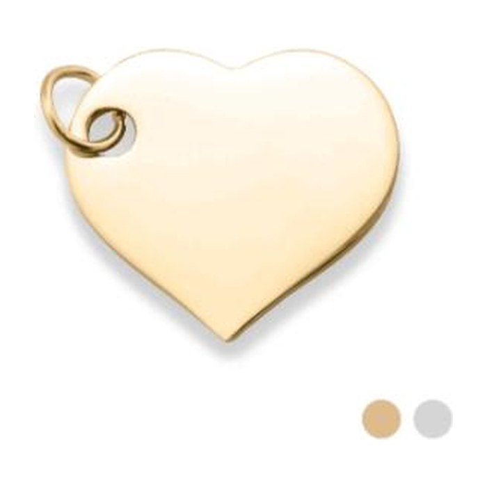 Personalized Heart Pendant
