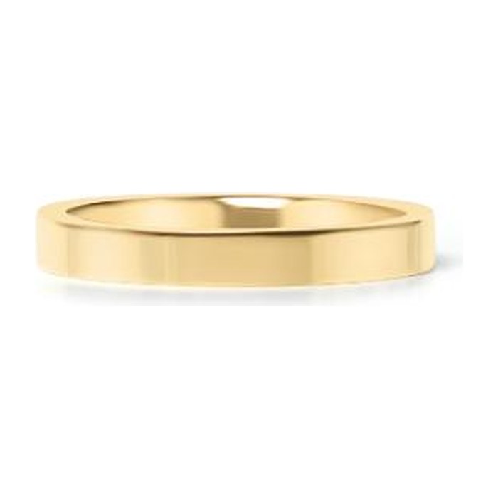 Gold Flat Band Ring