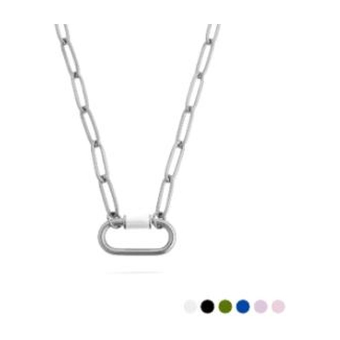 Anchor Carabiner Necklace