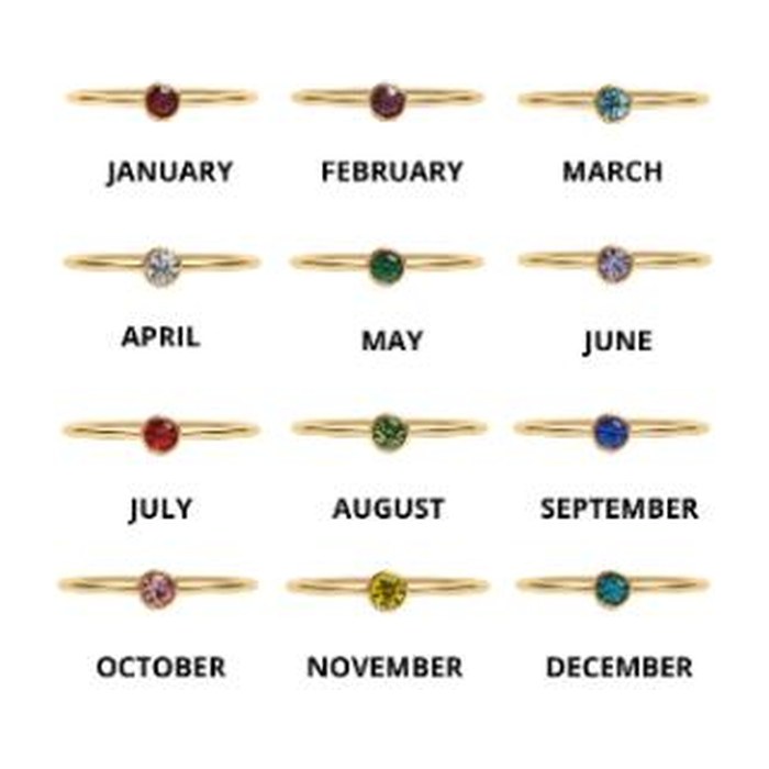 Ember Birthstone Ring